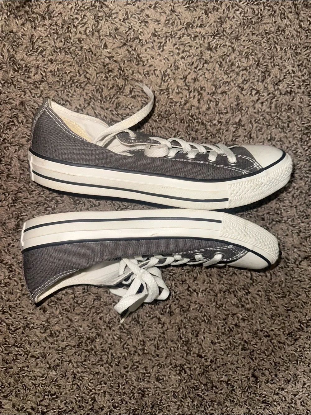 Converse Low Top Sneakers - Gray - Picture 4 of 6
